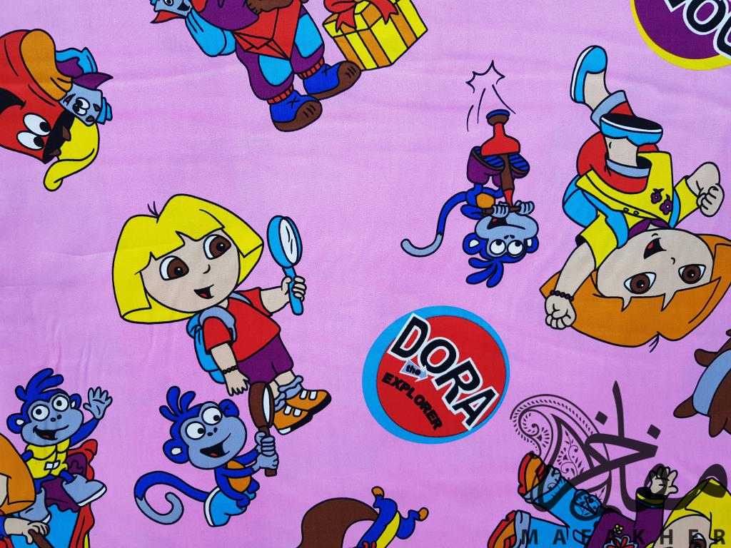 پارچه تریکو چاپی عروسکی